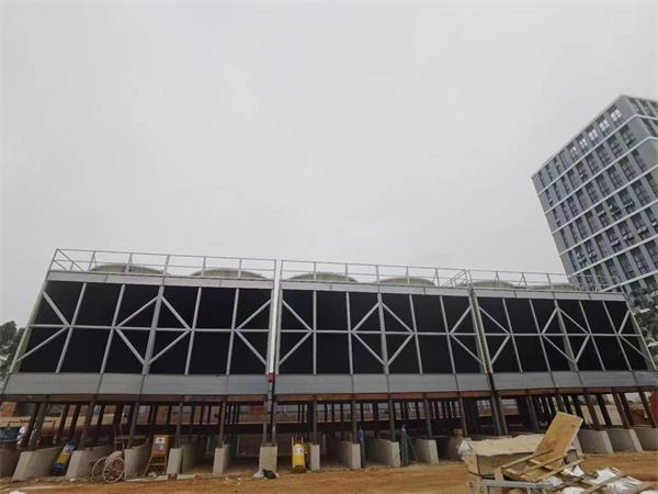 冷卻塔廠家介紹：玻璃鋼冷卻塔產生大的振動聲響減小方法(泰安玻璃鋼冷卻塔作用)