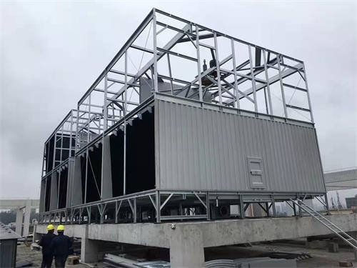 橫流式冷卻塔的排放計算方法是什么?(冷卻塔保有水量怎樣計算)