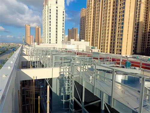 冷卻塔機組(水冷機組冷卻塔)