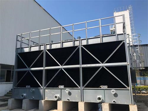 閉式冷卻塔使用環境需要注意的要求有哪些？？(閉式冷卻塔工作原理示意圖)